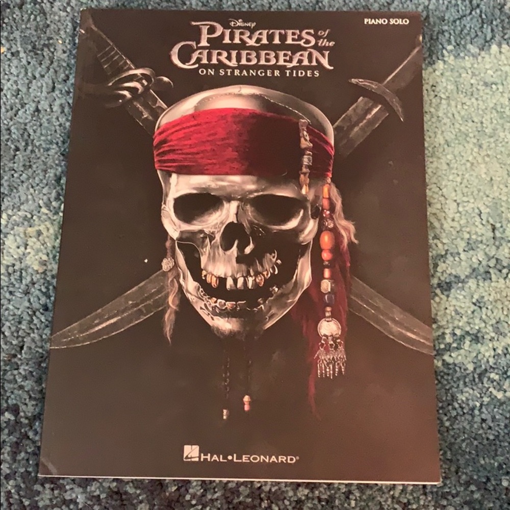 Pirates Of The Caribbean Piano Book